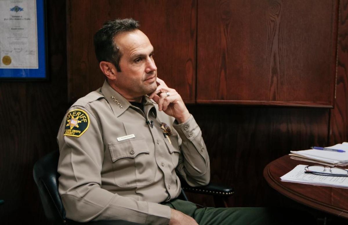 Sheriff Ian Parkinson once provided security for Robert Redford during the actor’s visit to Morro Bay in 1985.