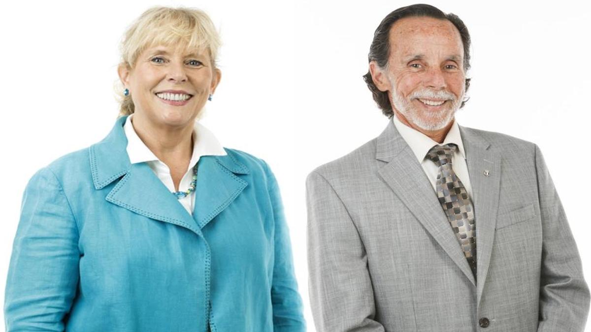 Debbie Peterson and Dan Carpenter
