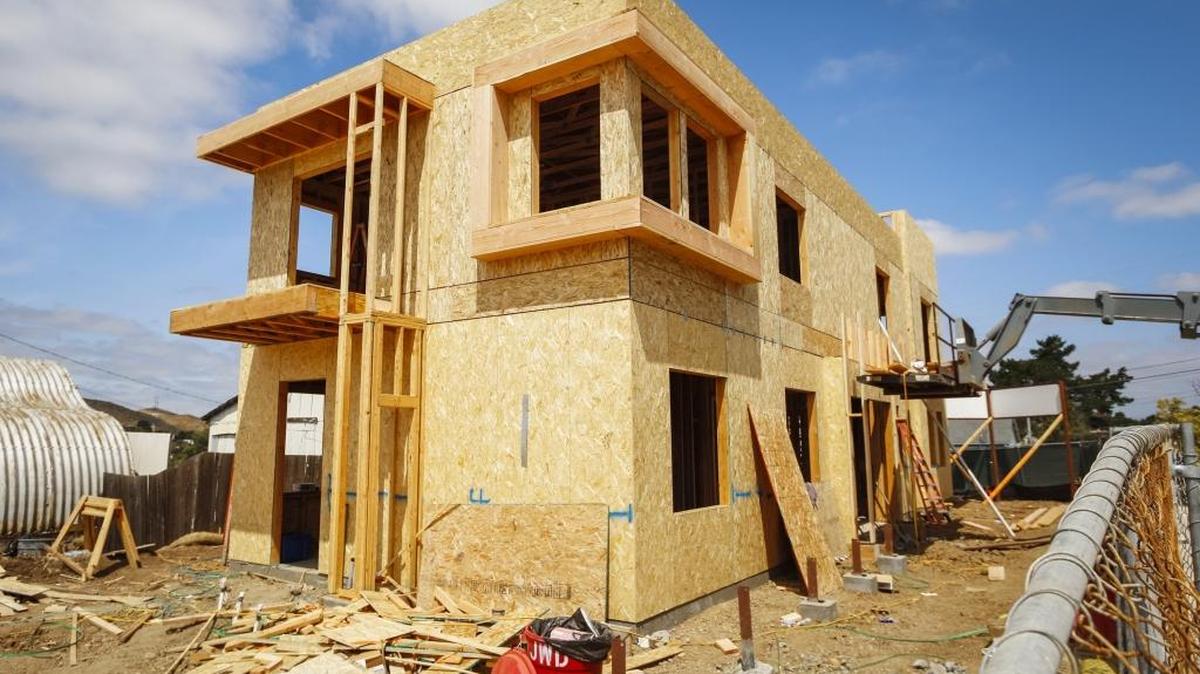 The San Luis Obispo Housing Authority is building 20 units of housing on Humbert Avenue in San Luis Obispo. Ten of those units will be for homeless veterans, with the rest slated for affordable housing.