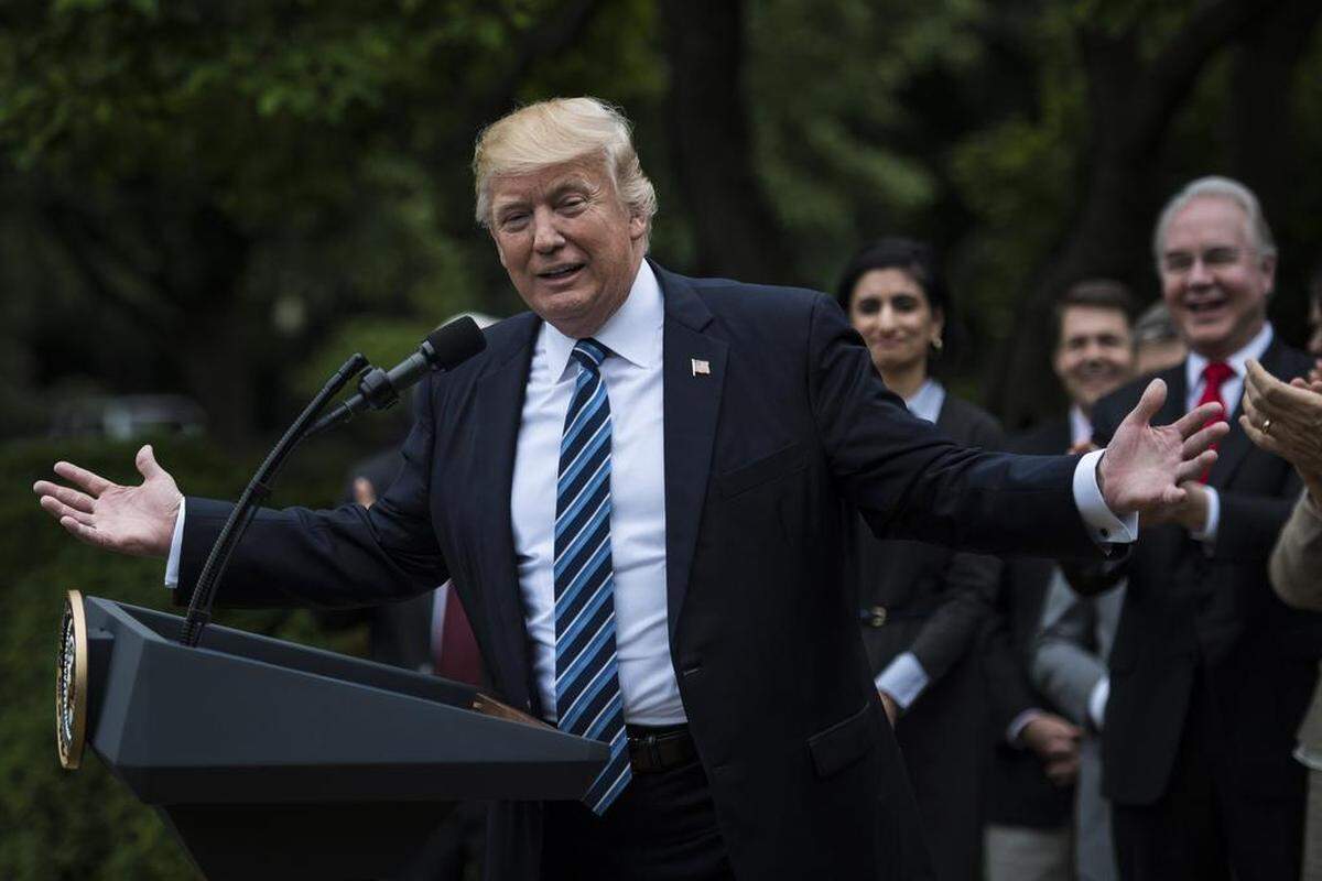 President Donald Trump has declared war on California. It’s a fight we must join, Tom Fulks writes. Here, Trump speaks in the Rose Garden at the White House after the House pushed through a health care bill Thursday.
