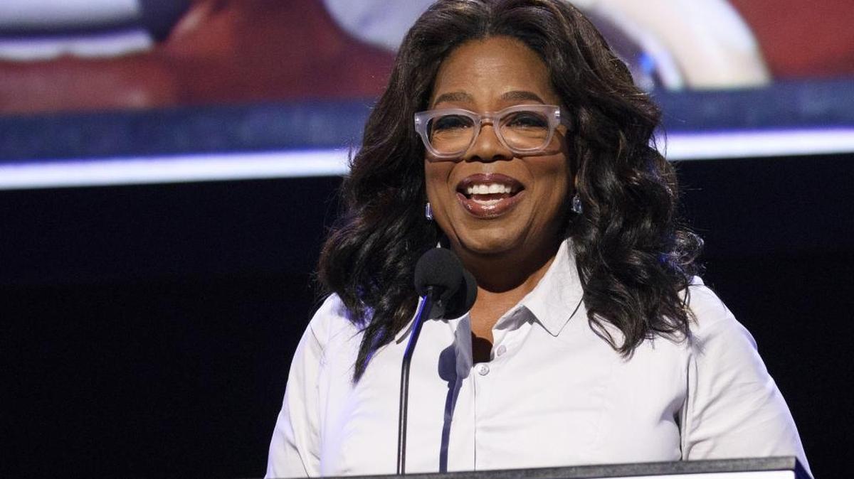 Oprah Winfrey, seen here in July 2017, should forget about running for president and focus on Santa Barbara County, says columnist Joe Mathews.