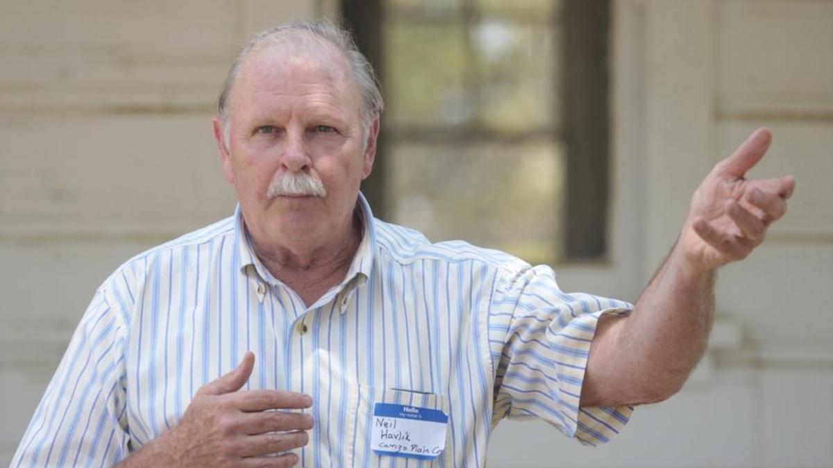 In this 2016 file photo, Neil Havlik speaks of a proposal to expand the Carrizo Plain National Monument.