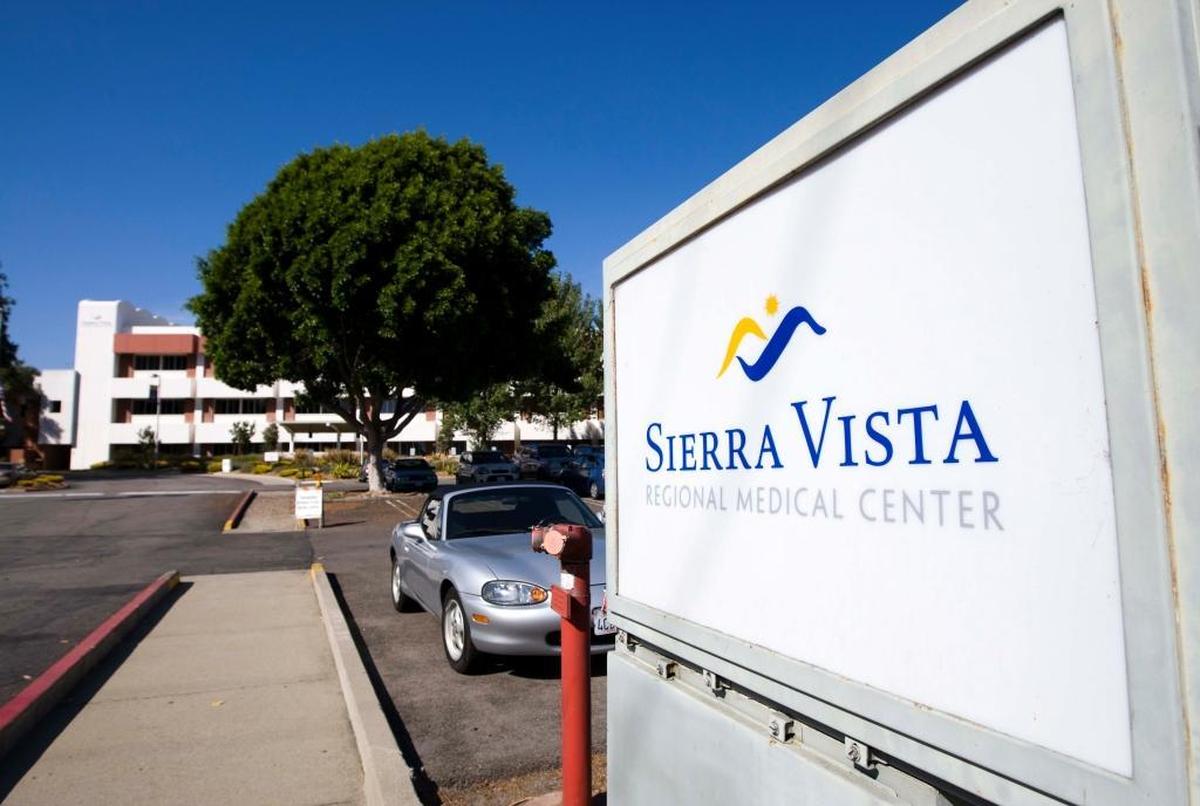 An image of Sierra Vista Regional Medical Center. The hospital has launched a Tele-ER service for remote tele-medicine conferencing for urgent medical needs.