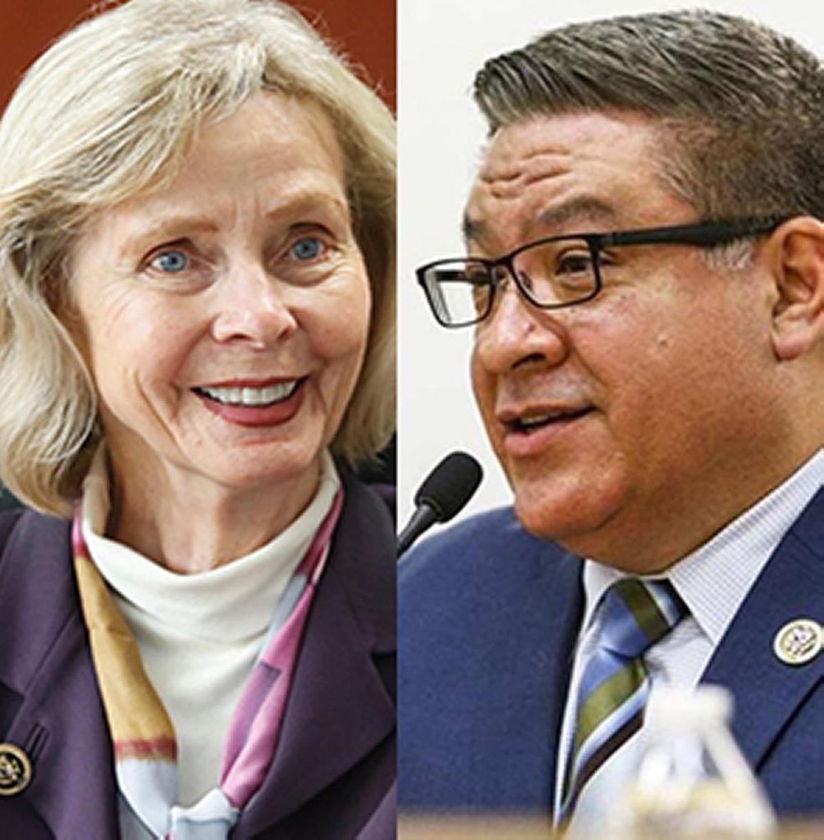 Lois Capps and Salud Carbajal
