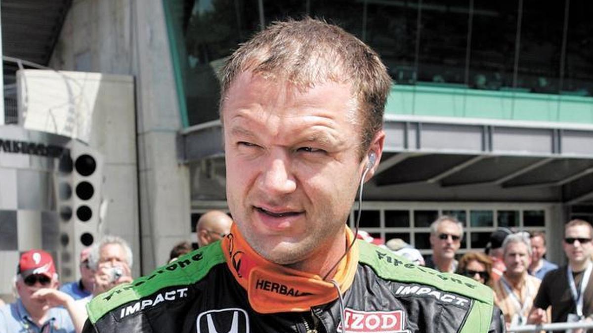 The home of San Luis Obispo native Townsend Bell, pictured here May 22, 2010, during Indianapolis 500 qualifying, was burglarized over the weekend as he competed in the Rolex 24 in Daytona, Florida.