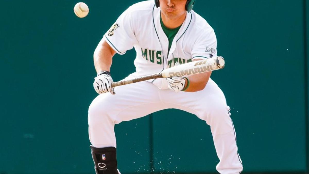 Cal Poly’s Kevin Morgan went 3 for 5 with a home run and triple during the Mustangs’ midweek win at CSU Bakersfield on Tuesday night.