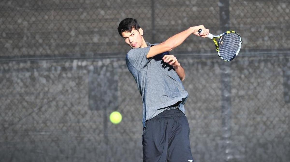 Cal Poly men’s tennis player Corey Pang leads the Mustangs into Saturday’s Big West Conference match against rival UC Santa Barbara.