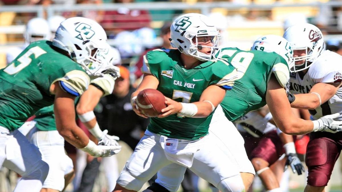 Cal Poly senior quarterback Dano Graves.