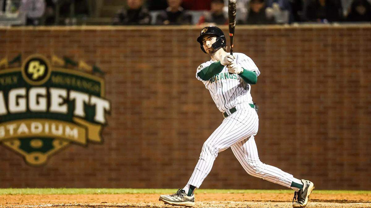 Catcher Jack Collins is leading the Mustangs with 10 home runs.