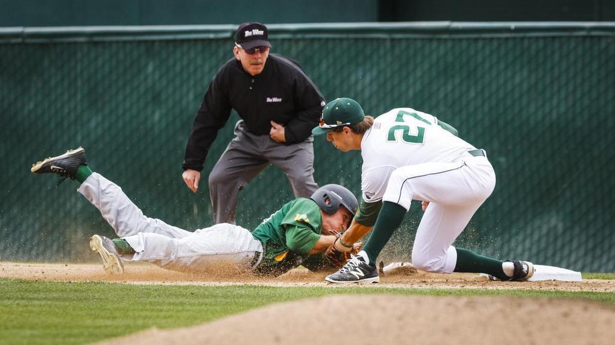 The Cal Poly baseball team won both games of a nonconference doubleheader against San Francisco Friday at Baggett Stadium.