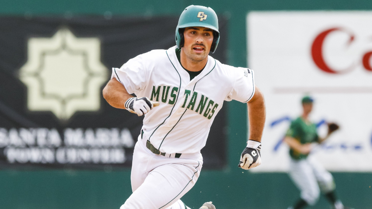 Cal Poly’s Brett Barbier is hitting a team-best .395 this season, the third-highest mark in the Big West Conference.
