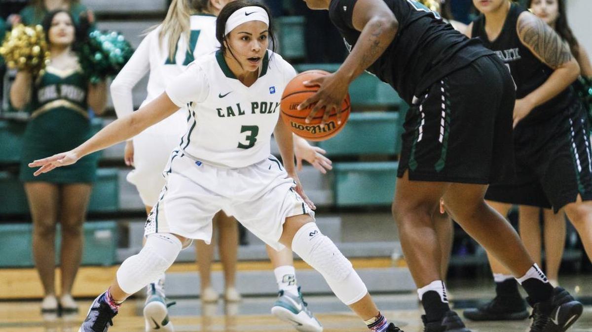 Cal Poly women’s basketball hosts Hawaii in a Big West Conference game Thursday night at Mott Athletics Center.