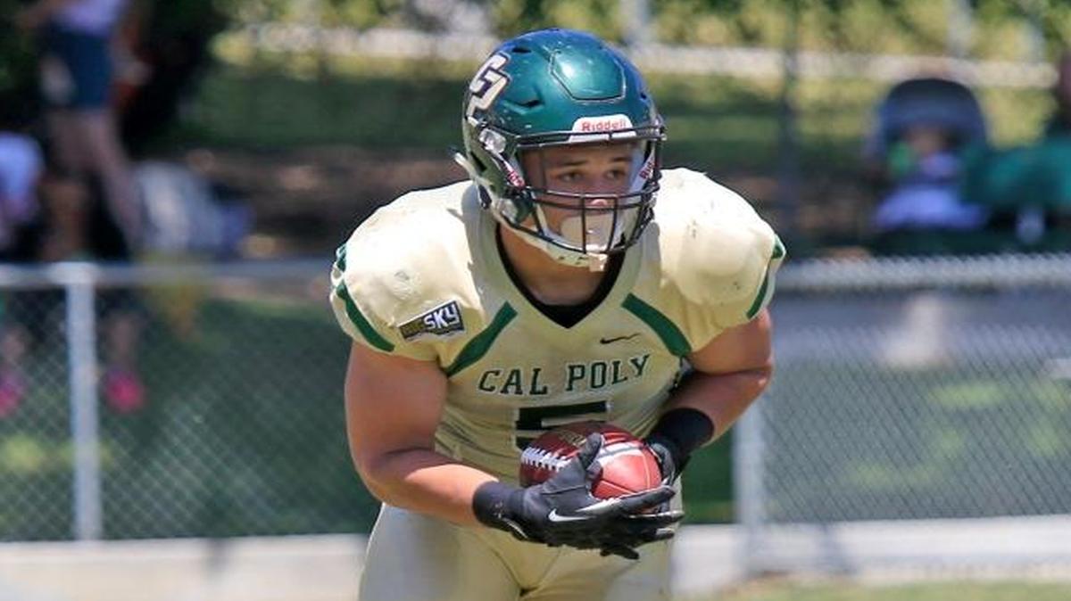 Cal Poly junior Joe Protheroe was named the Big Sky Conference Offensive Player of the Week on Monday. He rushed for a career-high 217 yards and two touchdowns against South Dakota State.