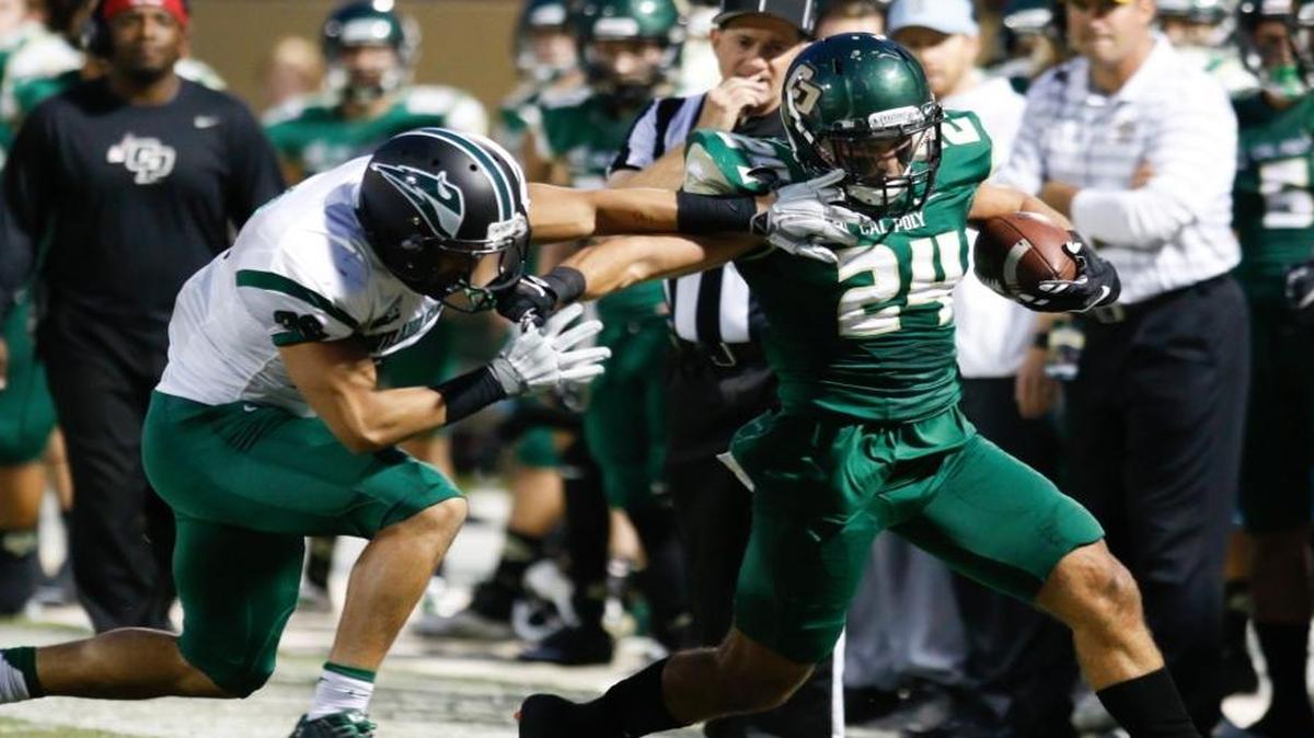 The Cal Poly football team, ranked No. 19 in this week’s STATS FCS top 25 poll, will face Portland State in a Big Sky Conference matchup at 2:30 p.m. Saturday at Providence Park.