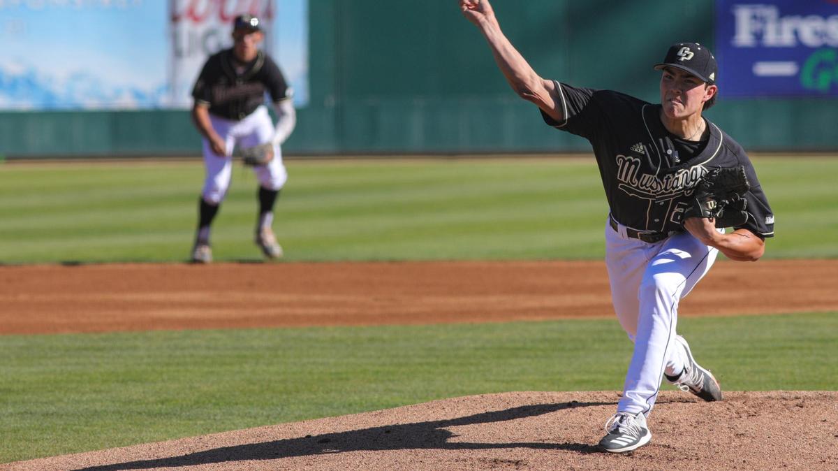 Cal Poly pitcher Bryan Woo was selected in the sixth round of the Major League Baseball draft by the Seattle Mariners on Monday, June 12, 2021.