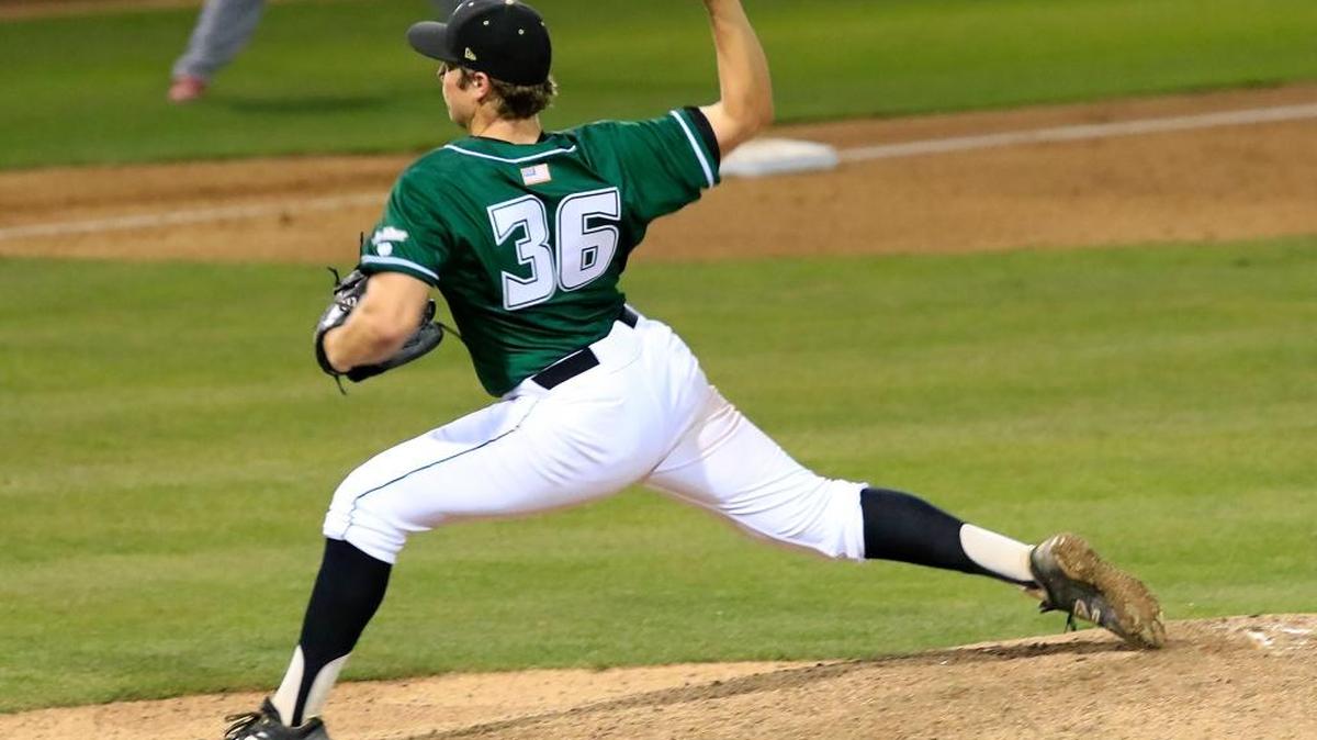 Cal Poly junior Slater Lee struck out eight batters in his first outing of the season last week against Pacific.