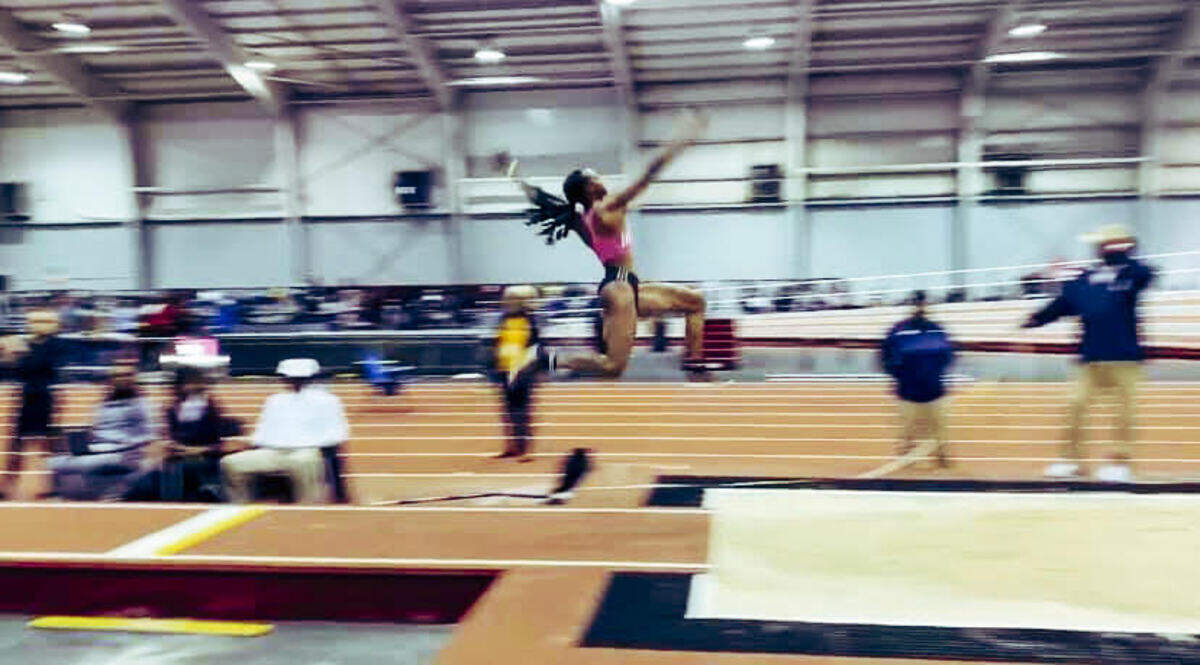 Cal Poly graduate Shereese Cutler is planning to write a book titled “Black Lives of Cal Poly SLO” as she chases her 2021 Olympic goals in long jump.