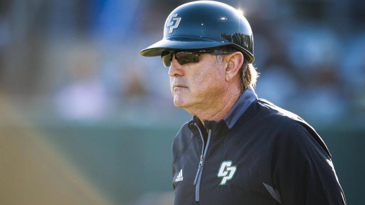 Cal Poly baseball head coach Larry Lee.