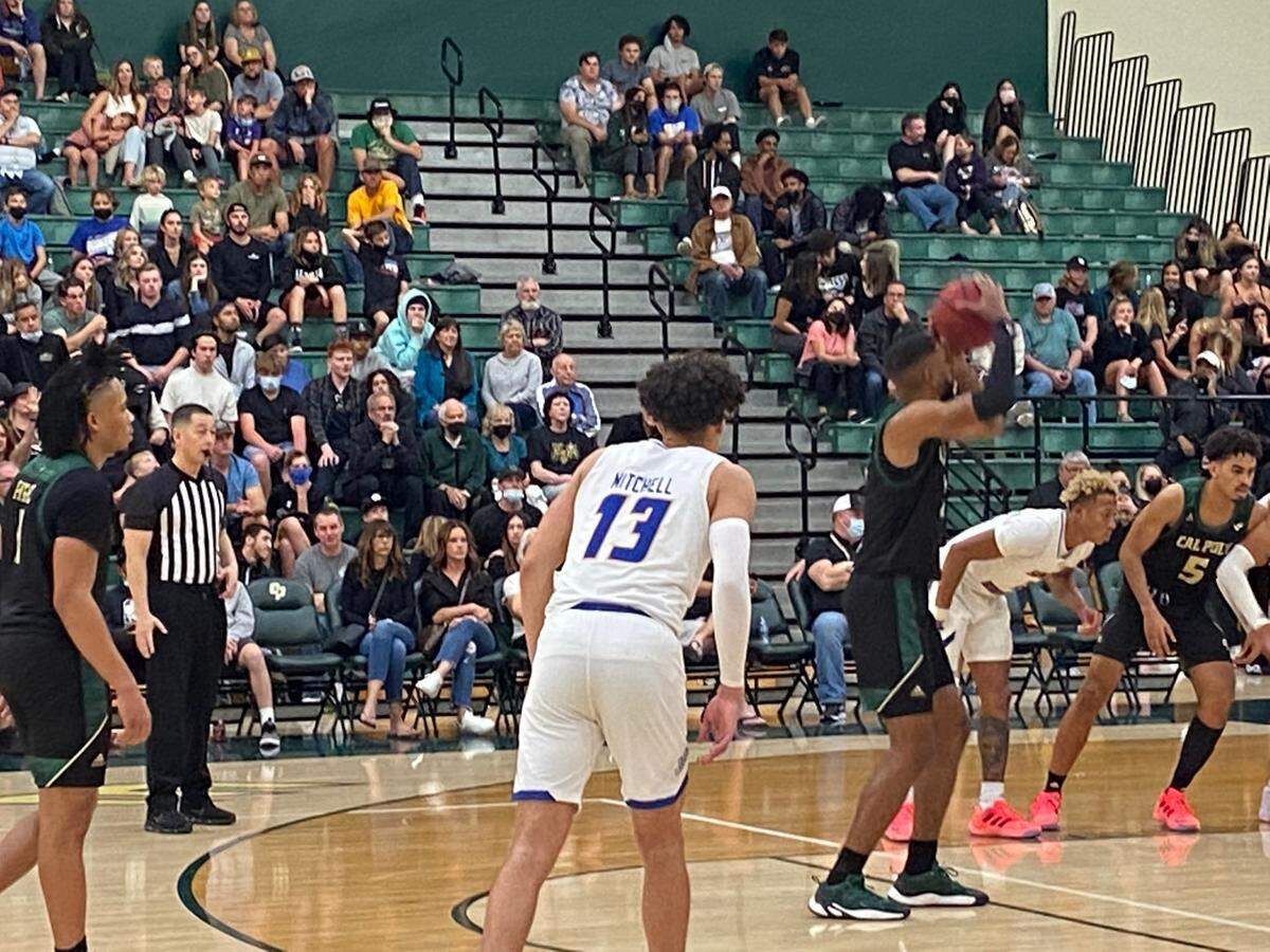 Cal Poly lost to UCSB in a Big West Conference game Saturday, Feb. 12, 2022 by a score of 69-64.