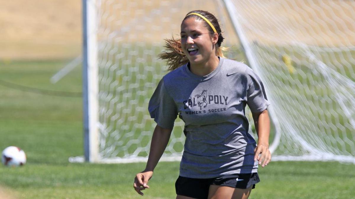 Cal Poly sophomore forward Caitlyn Kreutz was named the Big West Conference Offensive Player of the Week on Monday.