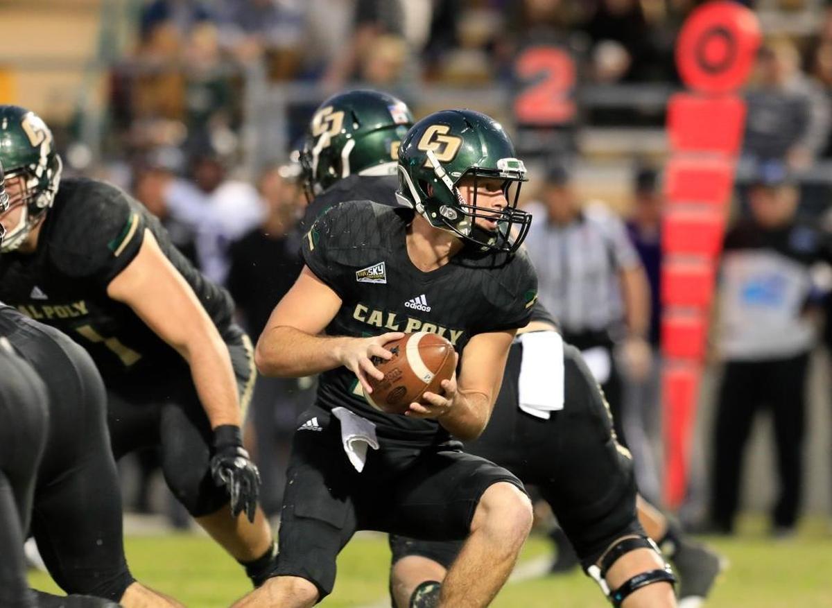 Sophomore Jake Jeffrey will step in as Cal Poly’s starting quarterback when the Mustangs host No. 10 Weber State in their home opener Saturday night at Alex G. Spanos Stadium.