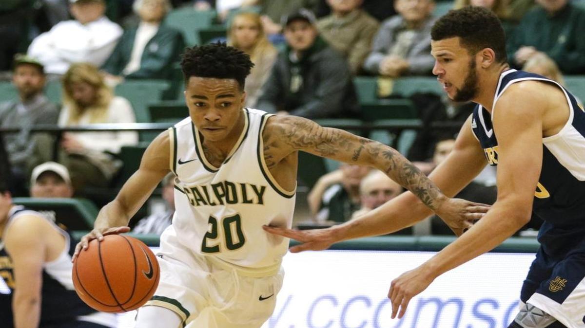 Cal Poly junior guard Victor Joseph scored a game-high 22 points to lead the Mustangs to a 79-66 win against UC Irvine at Bren Events Center on Thursday night. Cal Poly ended a 10-game losing streak with the victory.