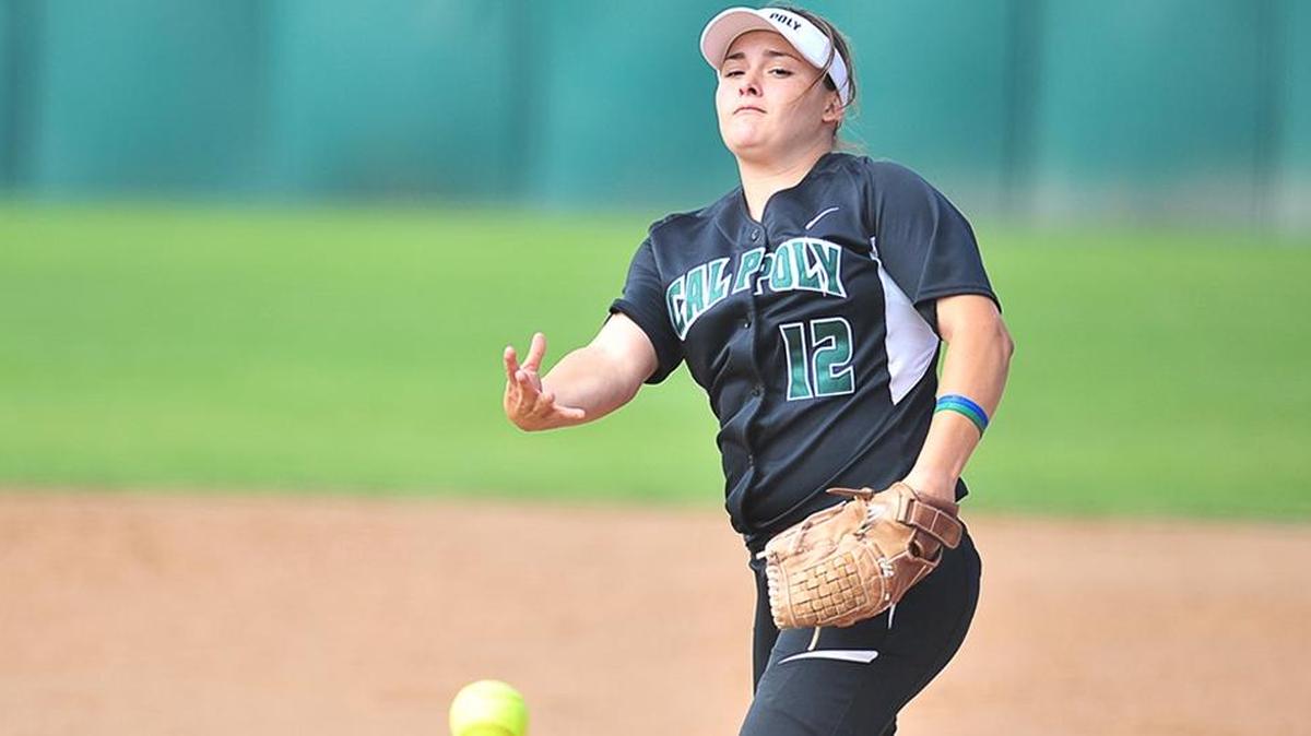 Cal Poly senior Sierra Hyland was named the Big West Conference Player of the Week after driving in a team-high six runs at the Mary Nutter Collegiate Classic this past weekend in Cathedral City.