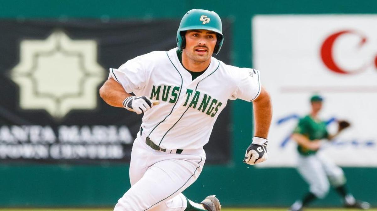 Cal Poly’s Brett Barbier is hitting .384 this season, tops on the team and third in the Big West Conference.