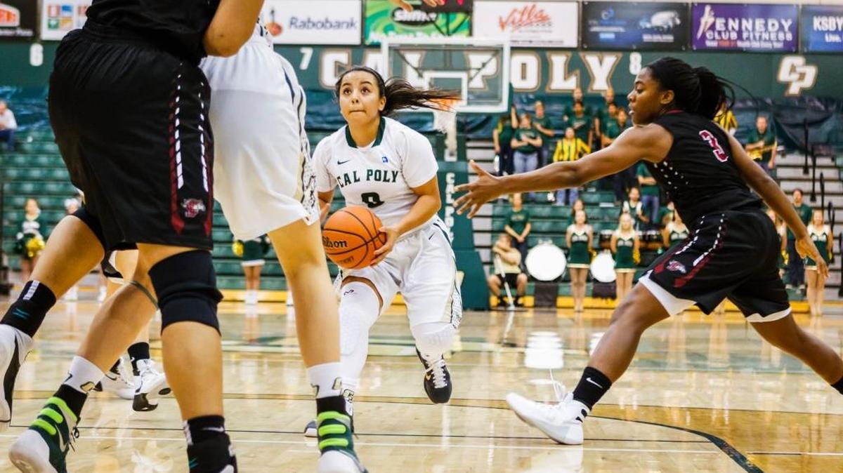 Cal Poly’s Lisa Marie Sanchez will play the final home game of her career when the Mustangs host UC Santa Barbara at 2 p.m. Saturday inside Mott Athletics Center.