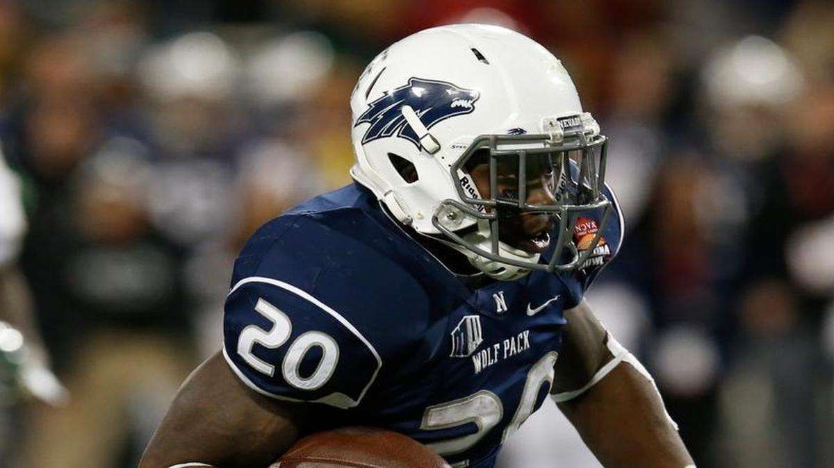 Nevada running back James Butler (20) during the second half of the Arizona Bowl against Colorado State last December.