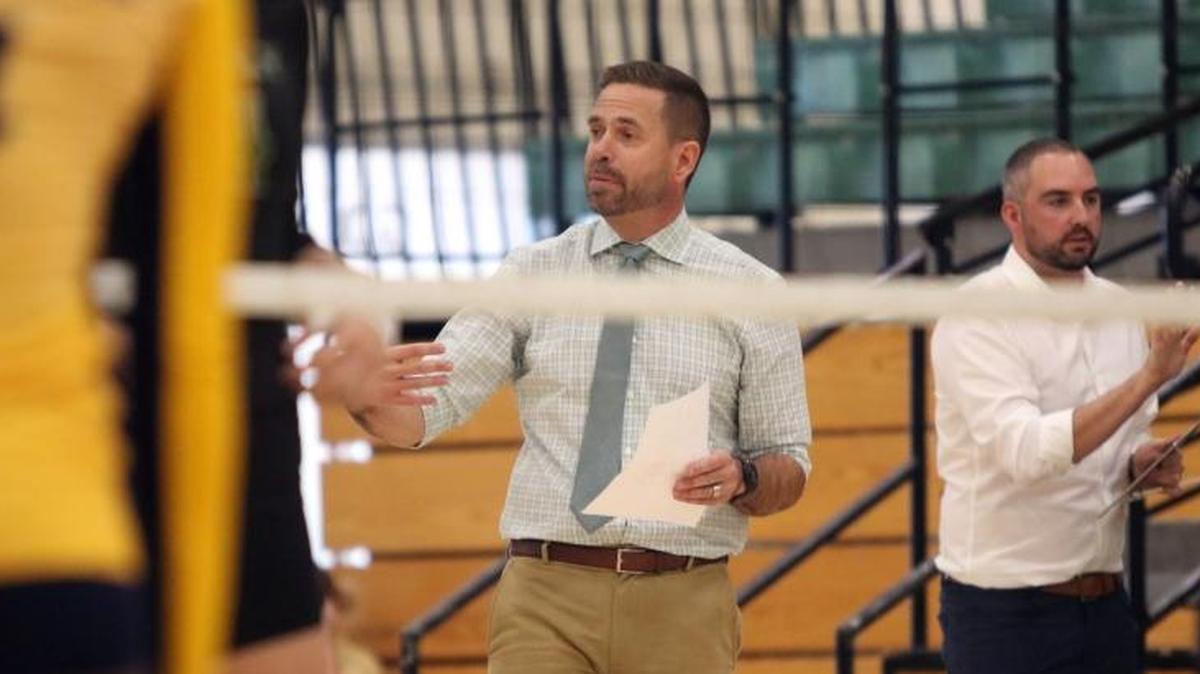 Head coach Sam Crosson has helped build the Cal Poly volleyball team into a nationally-respected program during his seven years on campus. He is leaving to coach Cal Berkeley’s women’s volleyball team.