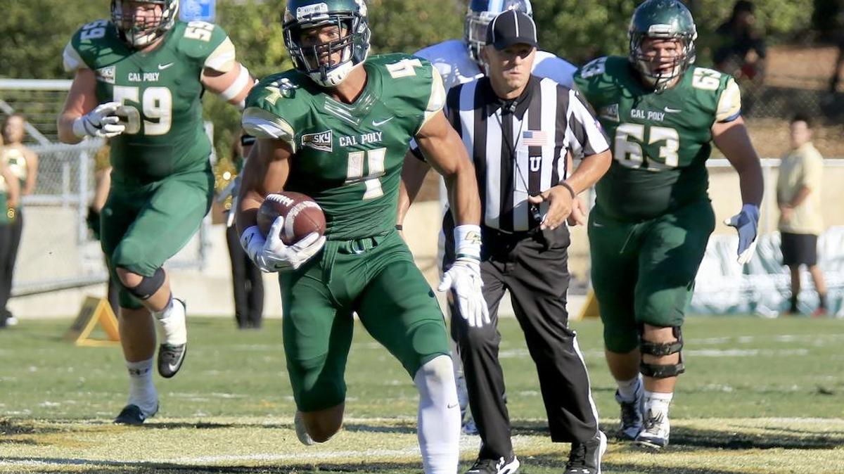 Junior running back Kyle Lewis.