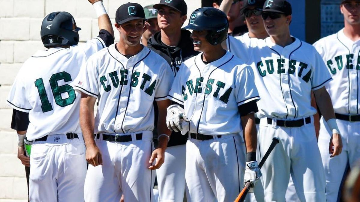 Cuesta College honored baseball standout Neil Uskali as its athlete of the month for April.