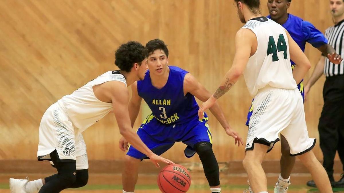 The Cuesta College men’s basketball team fell 76-68 at Fullerton College on Friday night.