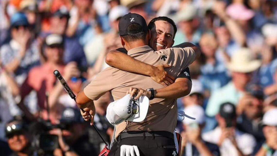 SLO County native is the caddy for the world’s No. 2 golfer. They just won a PGA major