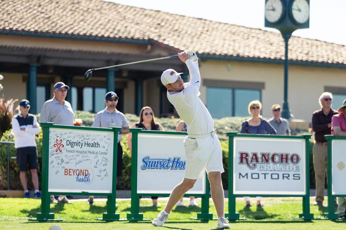 A scene from the Straight Down Fall Classic at the SLO Country Club.