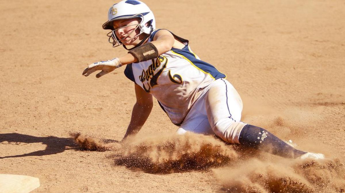 Sam Oliver’s speed on the basepaths helped the Arroyo Grande High School softball team beat Lompoc in a CIF-Southern Section Division 3 playoff game Thursday.