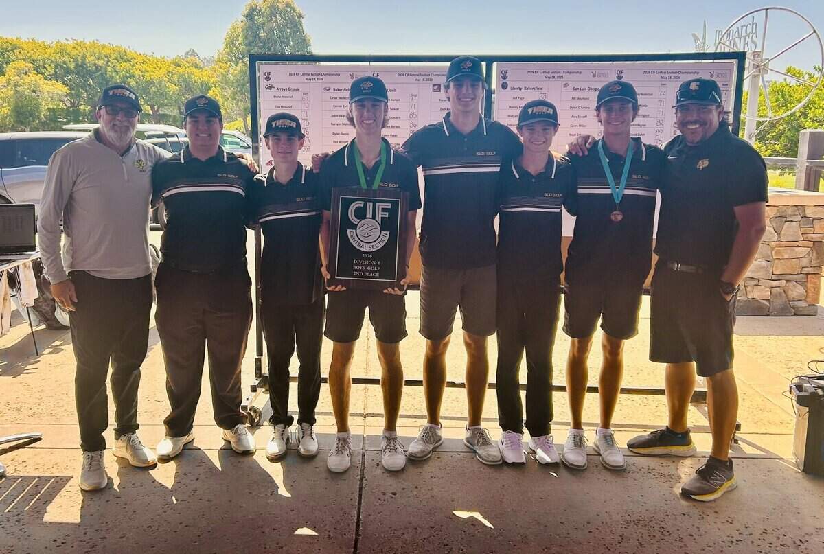 SLO’s golf team was the runner-up in the 2026 CIF Central Section Division 1 playoffs.