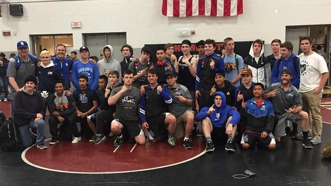 The Morro Bay High wrestling team won its first league title since 2011 on Feb. 7.