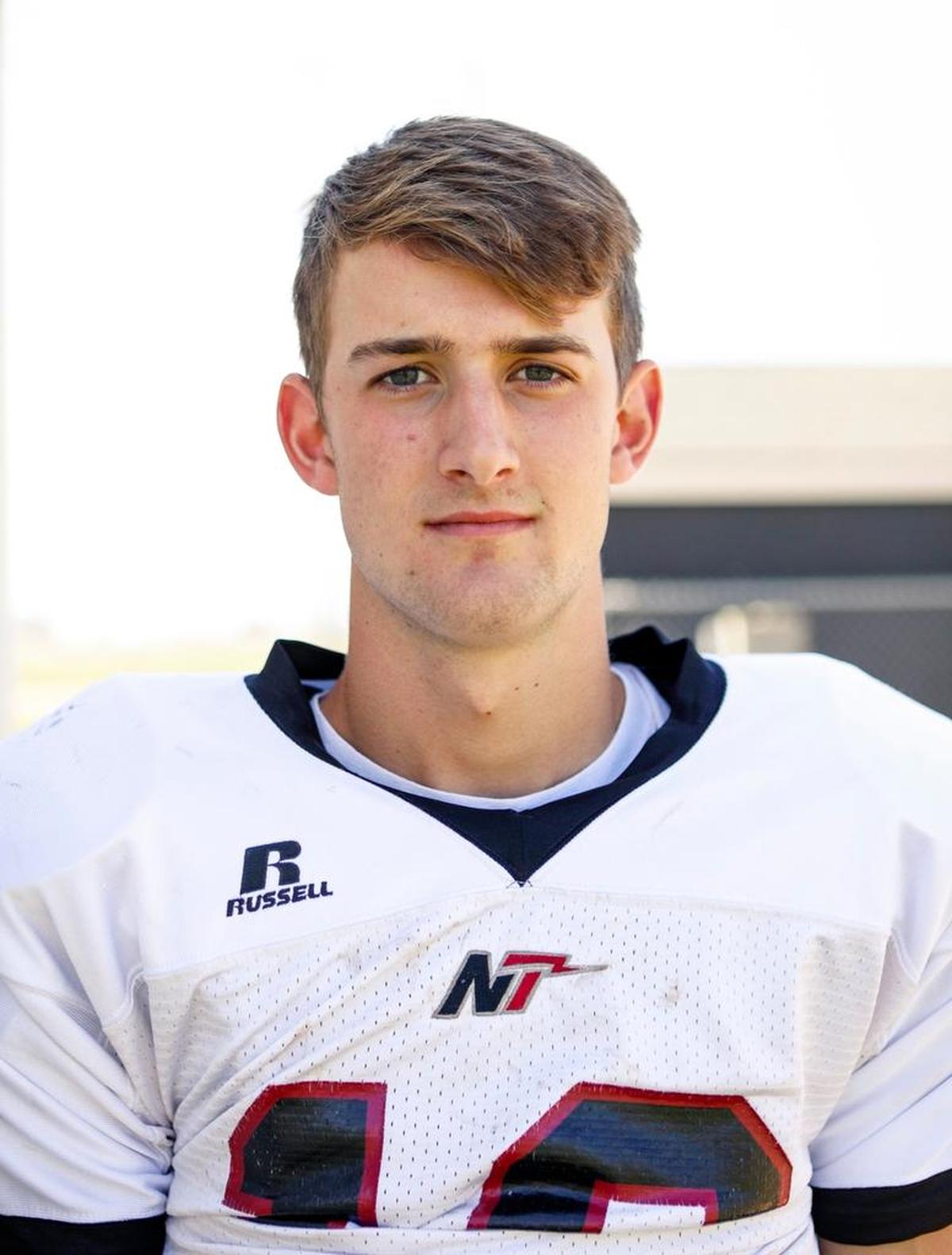 Nipomo High School senior Gage Wynn. Photo by Joe Johnston 08-08-17