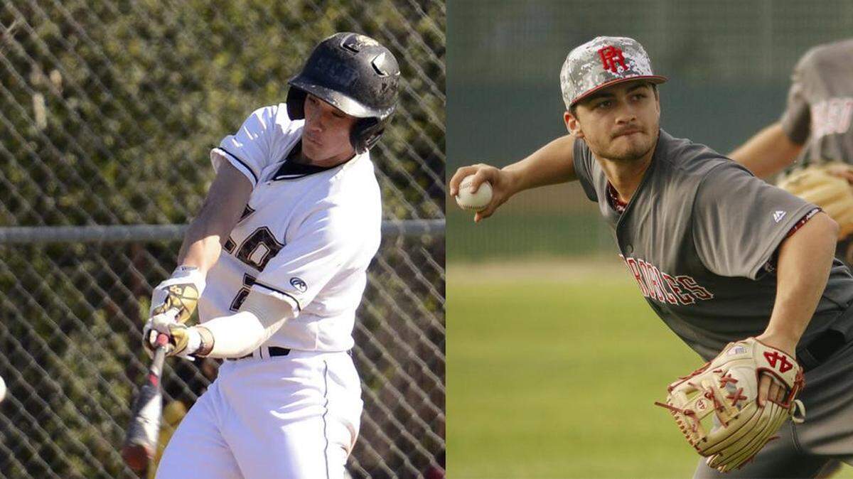 SLO High junior Brooks Lee (left) and Paso Robles senior Wyatt Gidcumb (right) are on teams that are expected to compete for a PAC 8 title this season.