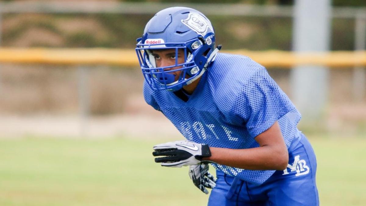 Morro Bay running back Brandon McGinley scored three touchdowns and threw for another in the Pirates’ win over San Marcos on Friday.