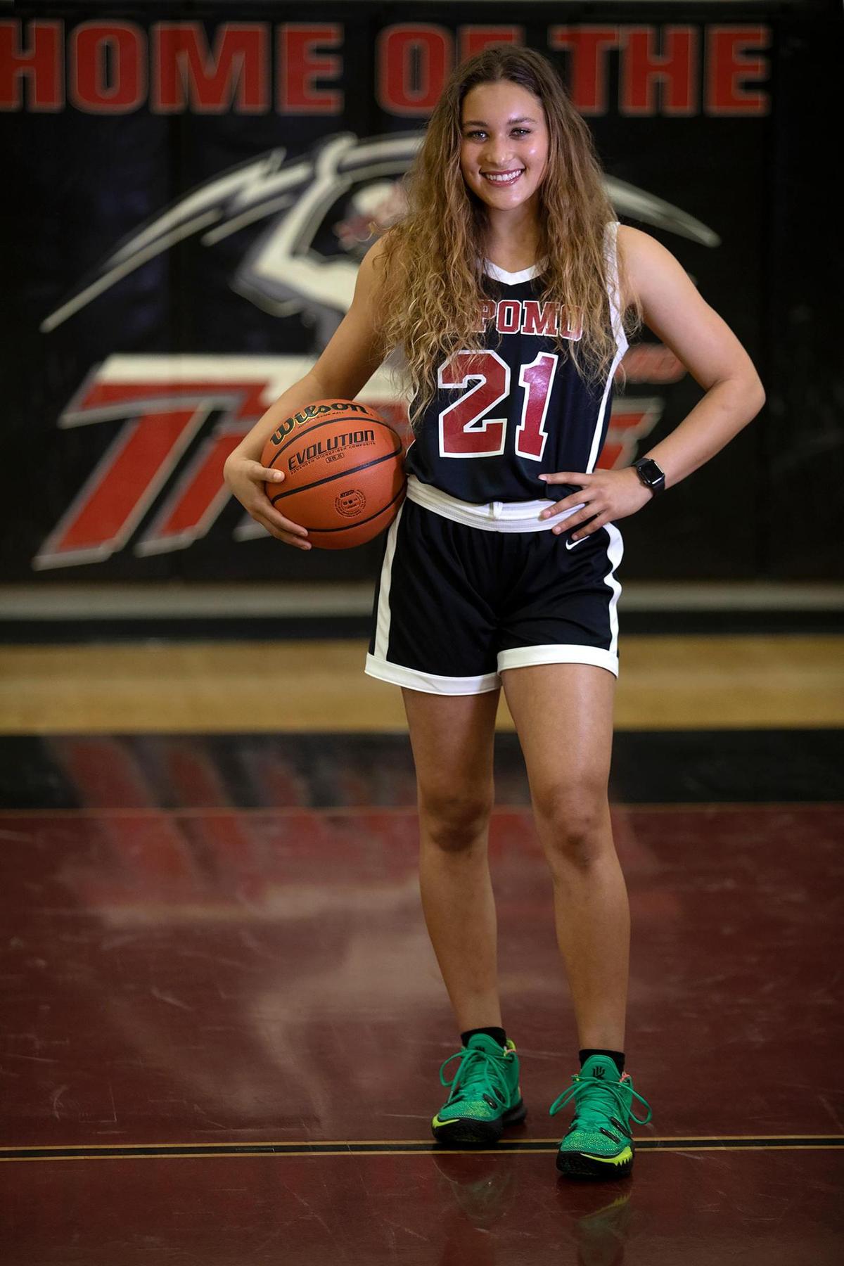 2022 Player of the Year is Nipomo High School basketball player Makenna Simonson.