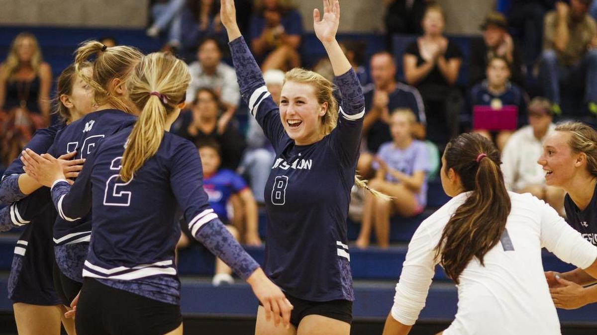 Mission Prep girls volleyball hosts Nipomo in a non-league match.