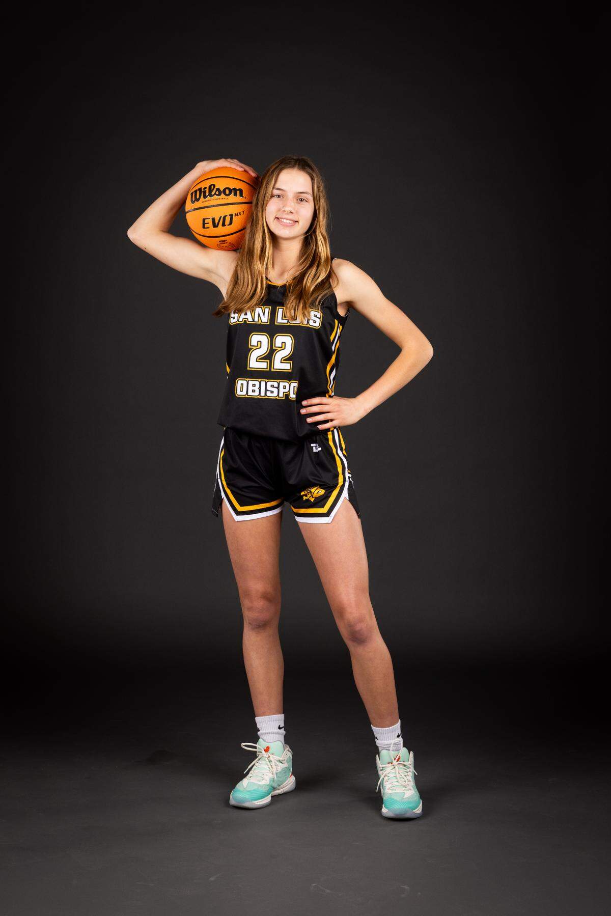 SLO High School basketball player Bailey Hartford is The Tribune’s 2024-25 SLO County Player of the Year.