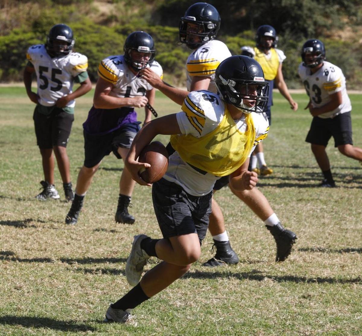 San Luis Obispo High School football preview. David Middlecamp 8-9-2017