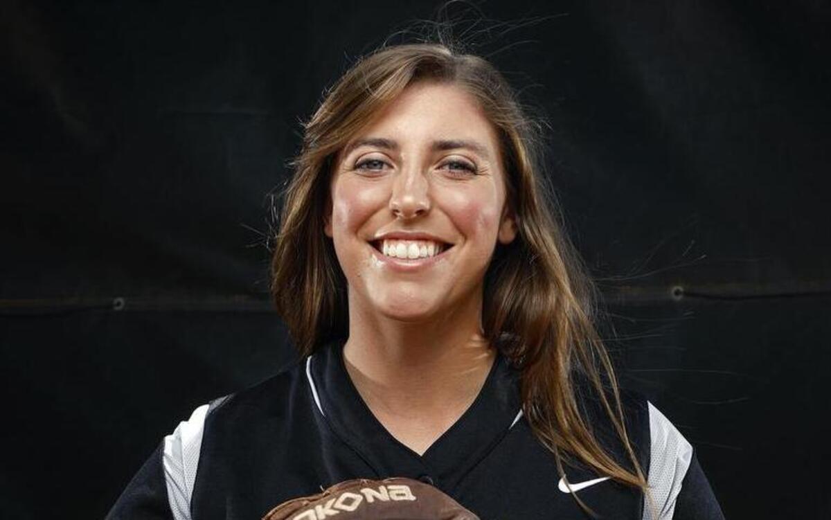 SLO High senior Marissa Piatt is the County Softball Player of the Year. Photo by Joe Johnston 06-06-17