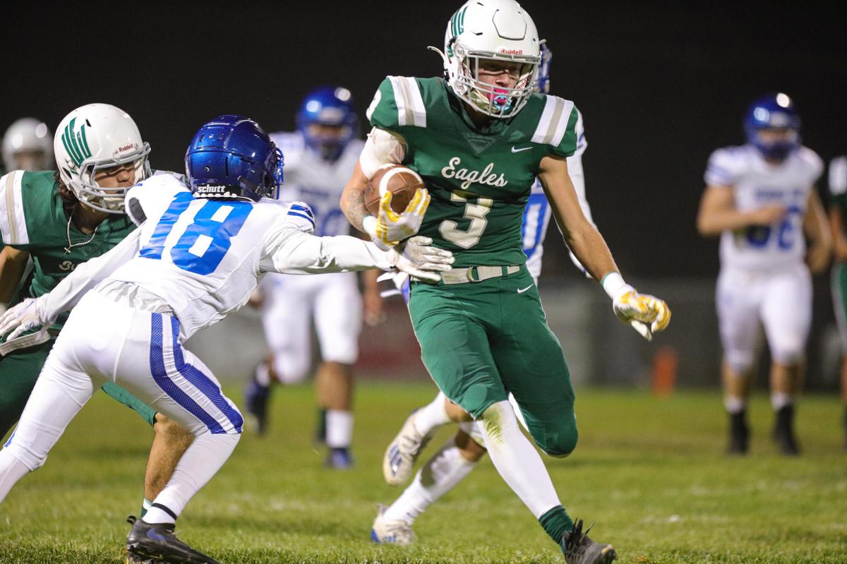 Kale Lopoonow runs. Templeton hosted Morro Bay for the first Ocean League game of the season for both teams.