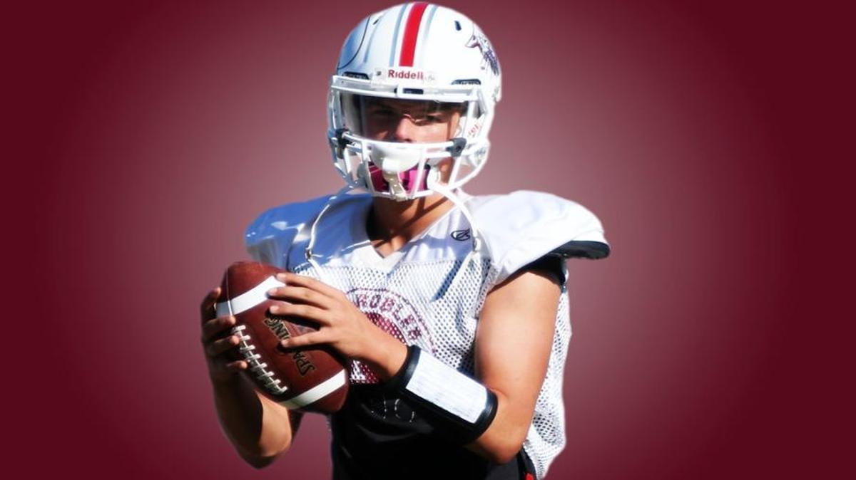 Paso Robles High School quarterback Hunter Barnhart is also a star on the baseball diamond and has committed to play for Arizona State.