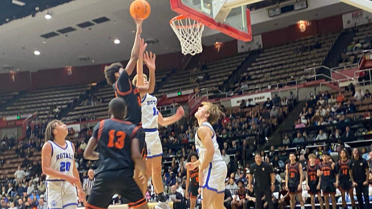 Mission Prep won in double overtime 63-59 over Central to capture the Division 2 CIF-Central Section title at Selland Arena in Fresno on Feb. 28, 2025.